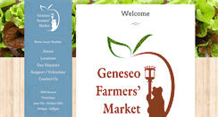 Desktop Screenshot of geneseofarmersmarket.org